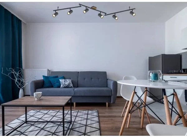 Globo 57910-6G - Faretto ROBBY 6xGU10/35W/230V antracite