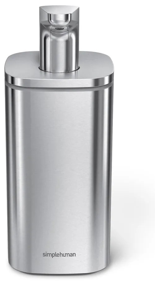 Dispenser di sapone in acciaio inox argento 295 ml - simplehuman