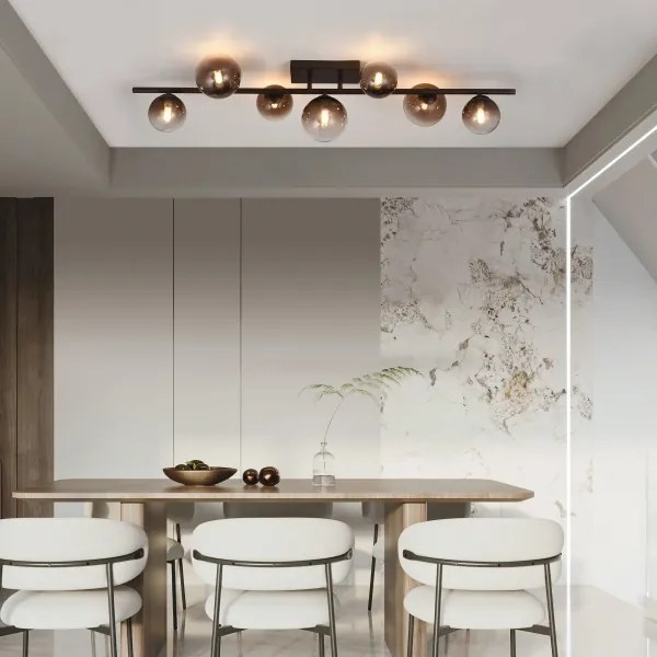 Brilagi - Plafoniera LED MILLA 7xG9/3W/230V marrone/marrone fumé