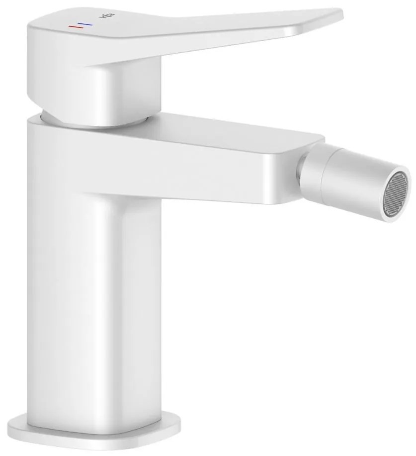 KFA Armatura 4527-015-44 - Miscelatore per bidet + piletta MALAGA bianca