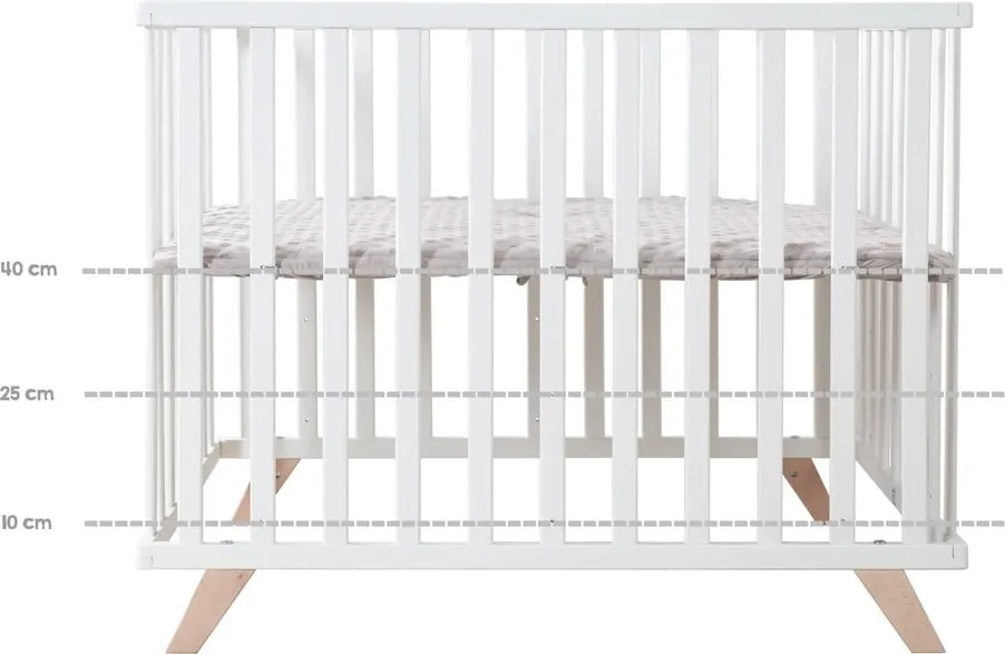 Box in legno di faggio bianco 75x100 cm Lil Planet - Roba