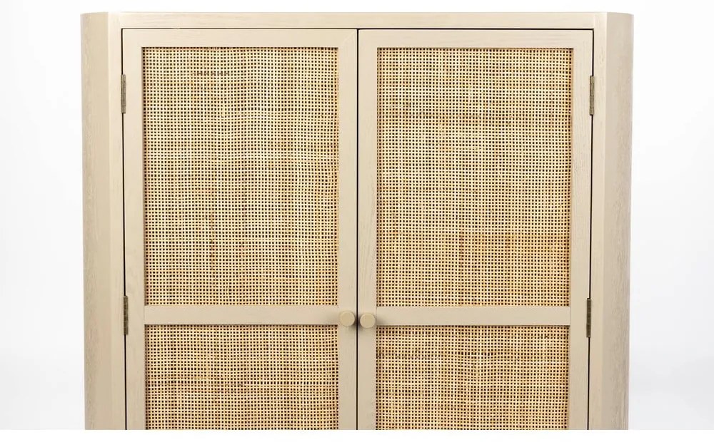 Mobile in rattan crema 80x100 cm Amaya - White Label