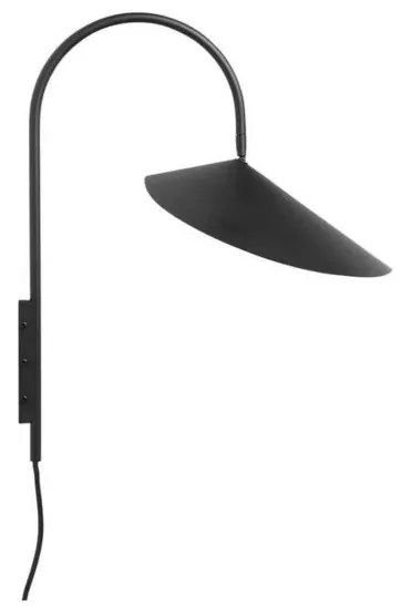 Arum Swivel Applique da Parete Black - Ferm Living