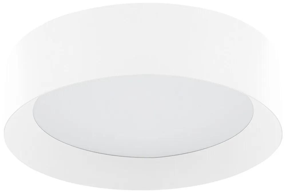 Plafoniera LED in metallo bianco ⌀ 45 cm LOEI Beliani