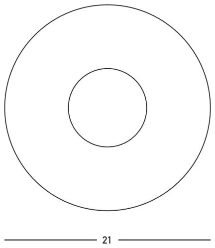 Zambelis 23137 - Applique 1xG9/7W/230V diametro 21 cm oro