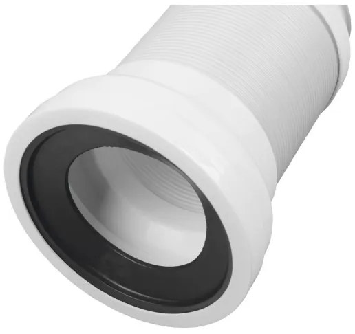 Bruckner - Connettore flessibile per vaschetta WC 27,5-55 cm bianco