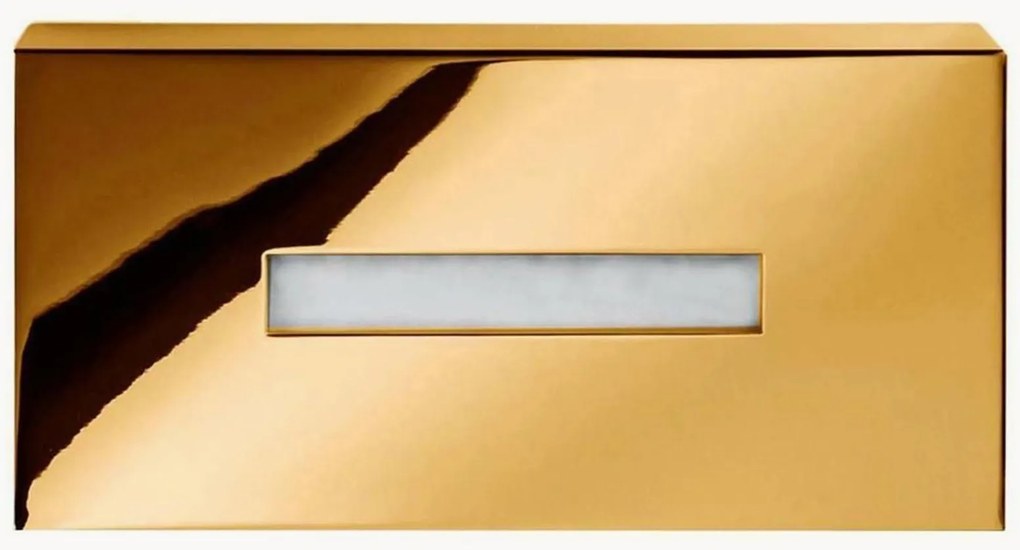 Porta fazzoletti dorato Lena