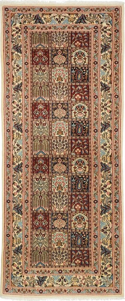 Moud Tappeto 200x80 (Iran) Annodato A Mano