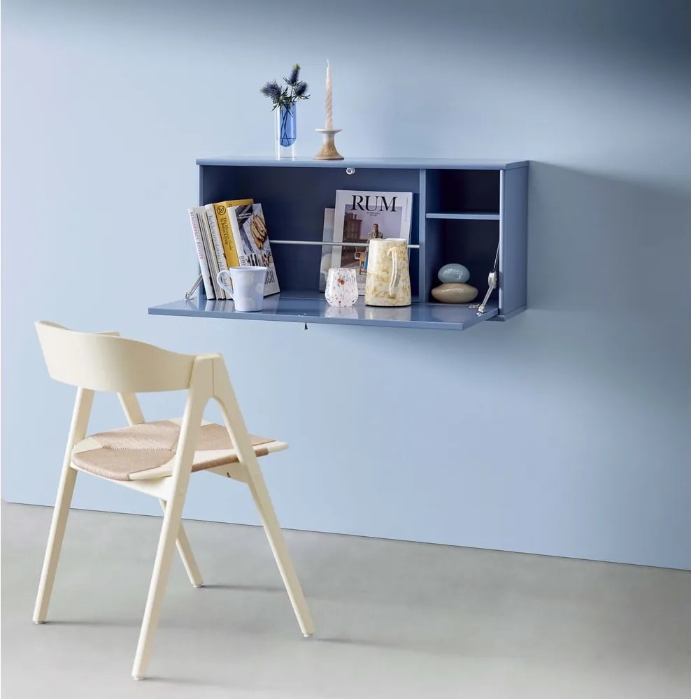 Sedia da pranzo in legno di faggio con seduta in rattan Findahl di Hammel Mette - Hammel Furniture