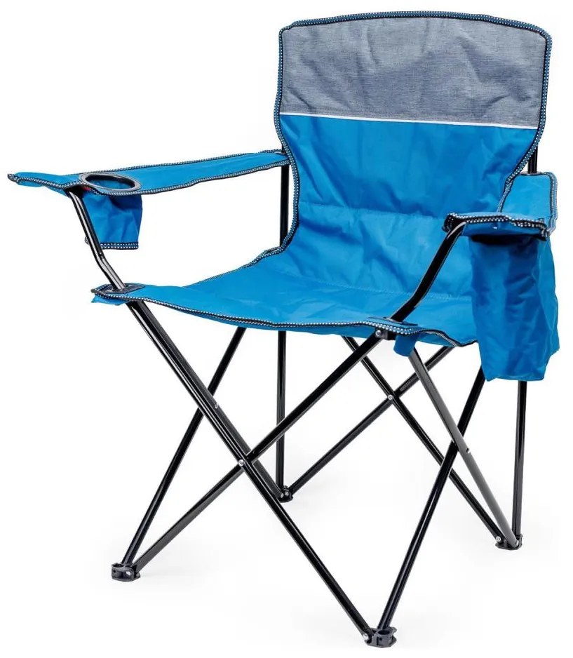 Sediada campeggio pieghevole blu