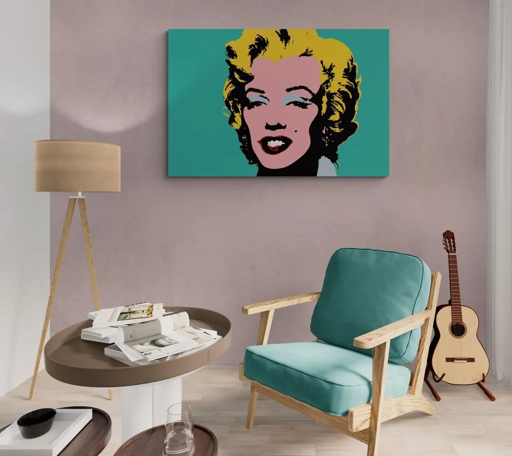 Stampa su tela – Iconica Marilyn Monroe in design pop art