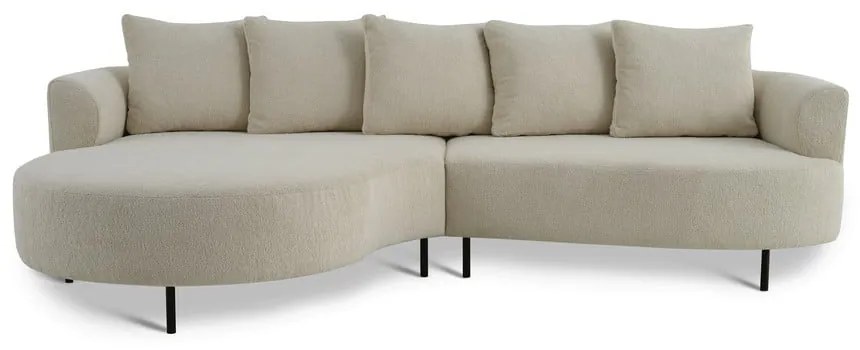 Divano angolare beige (angolo sinistro) Vitoria - Scandic