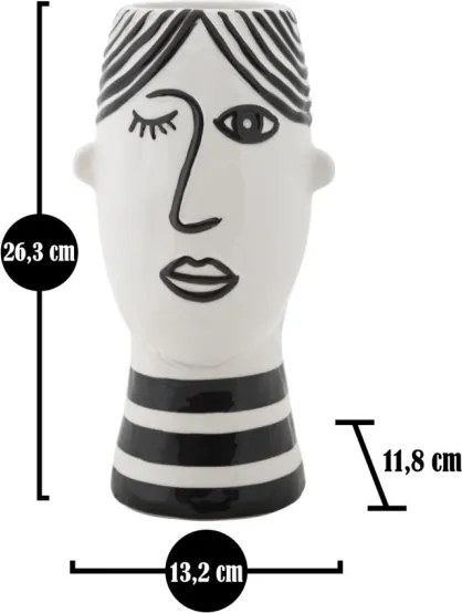 Vaso Face Cm 13,2X11,8X26,3