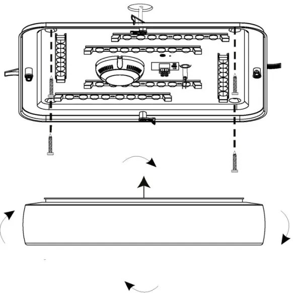 Eglo 99109 - Plafoniera LED RUIDERA LED/22W/230V