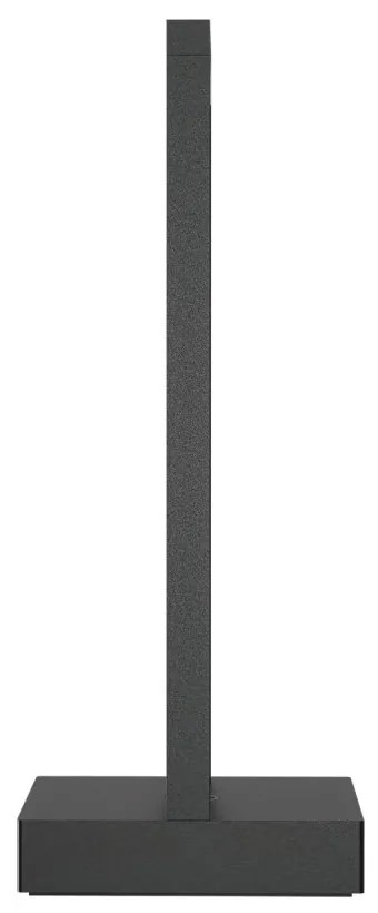 Lampada da Tavolo Ricaricabile 2.2W, IP54 CCT, Serie VELA - Nera Colore del corpo Nero