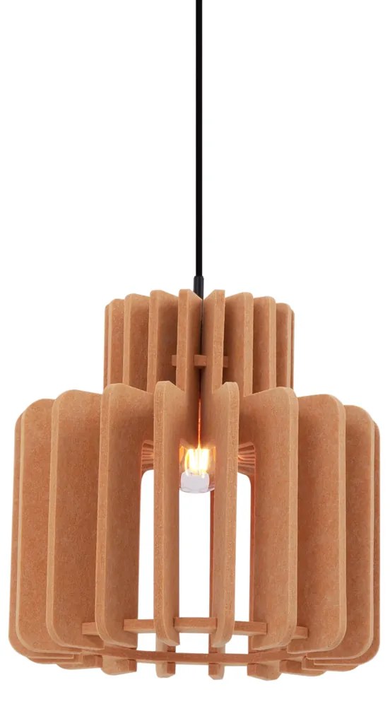 Lampada a sospensione retrò arancione - Felt