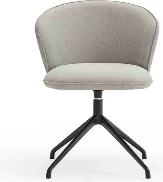 Set di sedie da pranzo grigio chiaro in imbottito 2 pz Add – Teulat