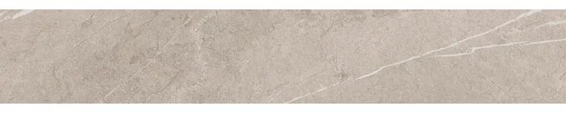 Piastrella battiscopa Eternal in ceramica taupe opaco L 60 x H 10 cm x Sp 9 mm confezione da 9 ml