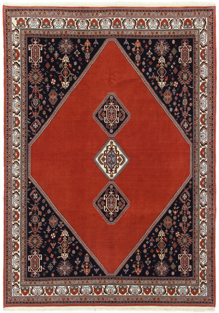 Gashghai Tappeto 170 x 250 (Iran) Annodato A Mano