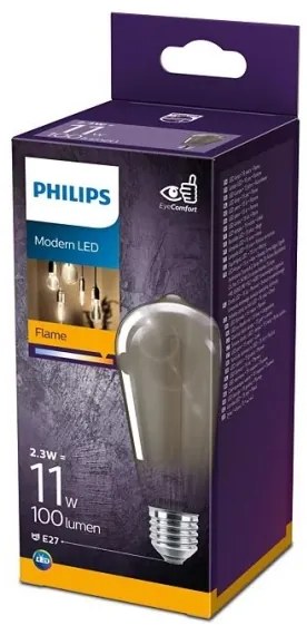 Lampadina LED VINTAGE Philips ST64 E27/2.3W/230V 1,800K