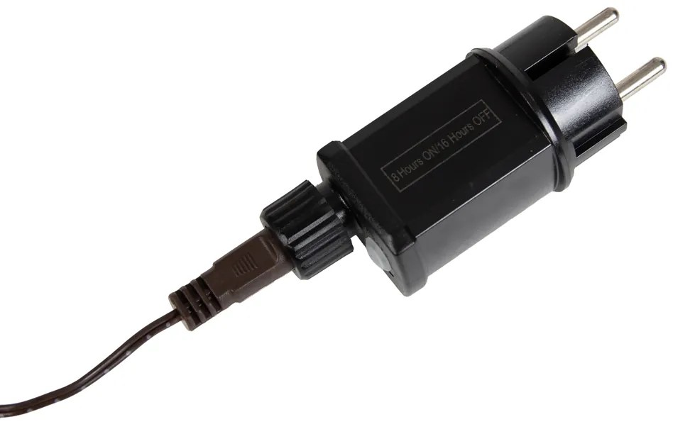 Albero di Natale da esterno da terra 120 cm con LED e timer IP44 - Fuyu