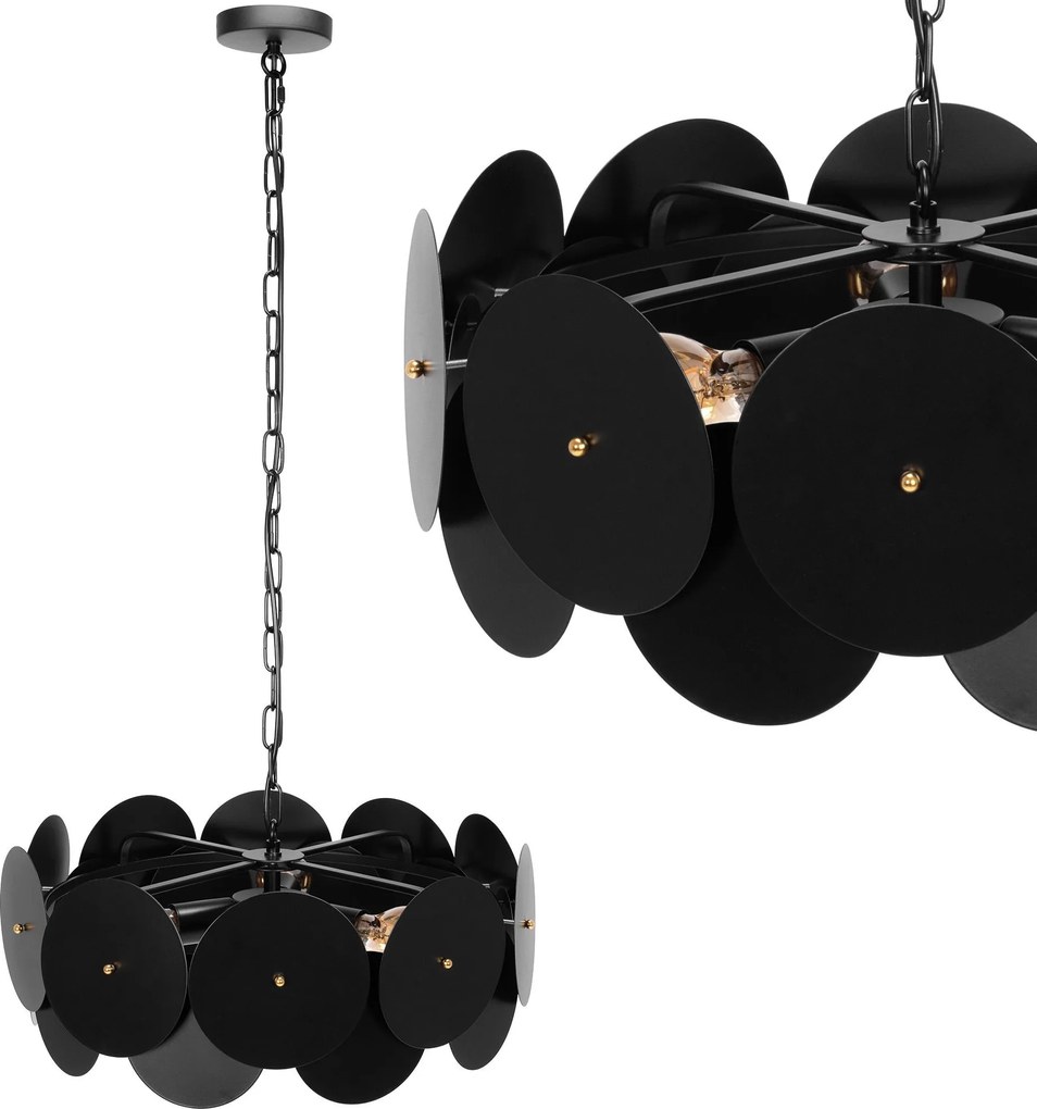 Lampada da soffitto APP1307-CP BLACK