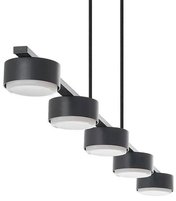 Kaylou 5 Lampada a Sospensione Black -Lindby