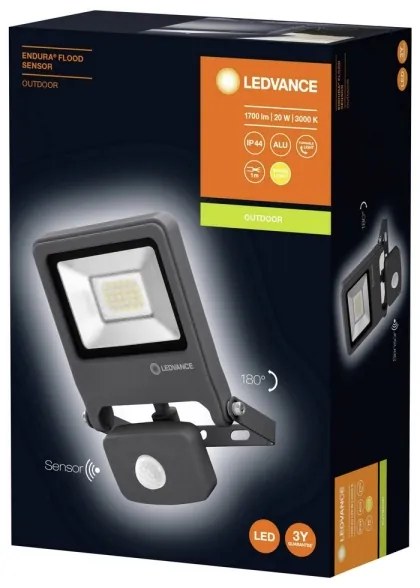 Ledvance - Riflettore LED con sensore ENDURA LED/20W/230V IP44