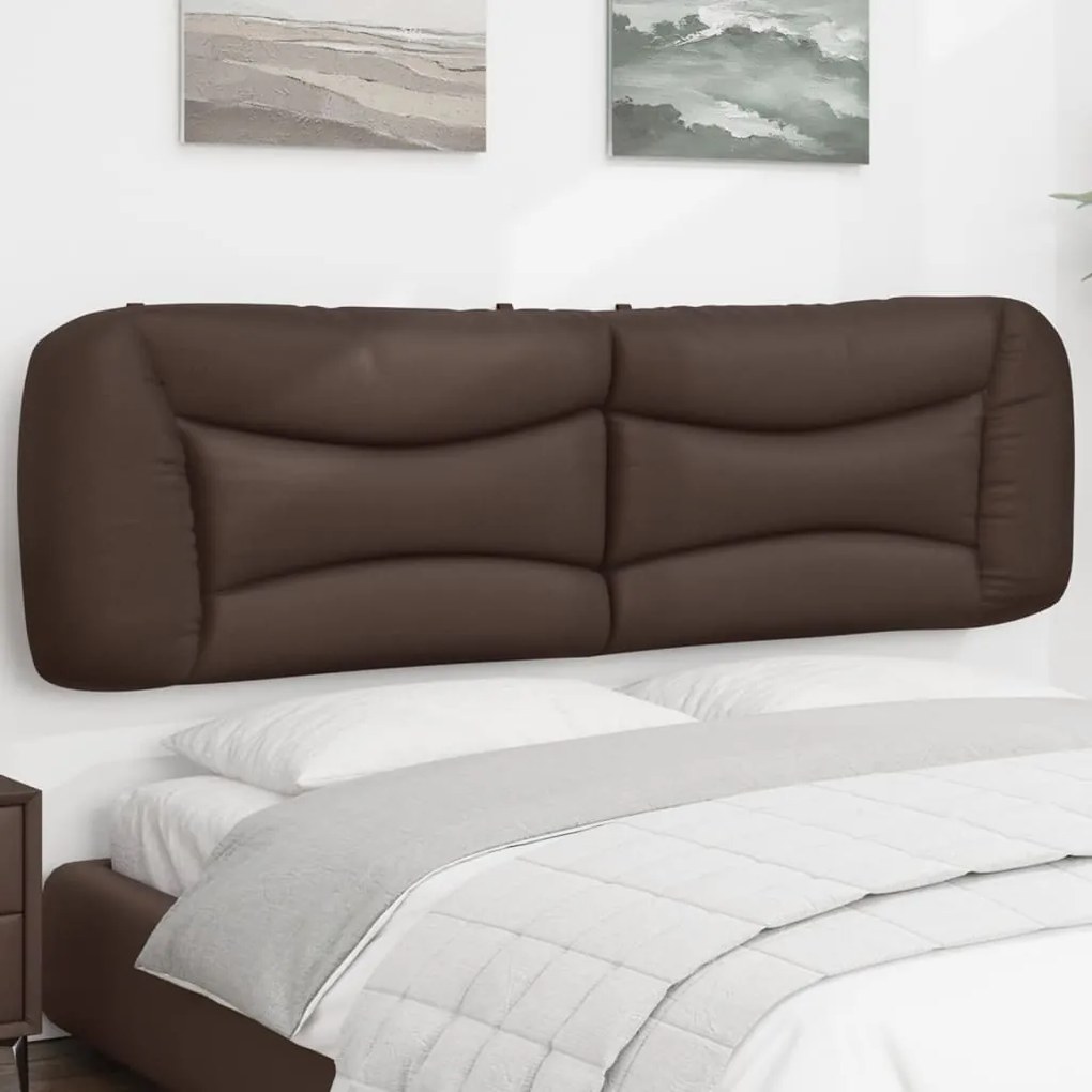 Cuscino Testiera Marrone 180 Cm İn Similpelle /