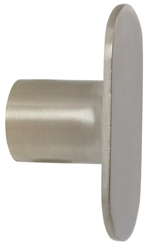 Gancio da parete argentato in metallo Piccolo - Hübsch