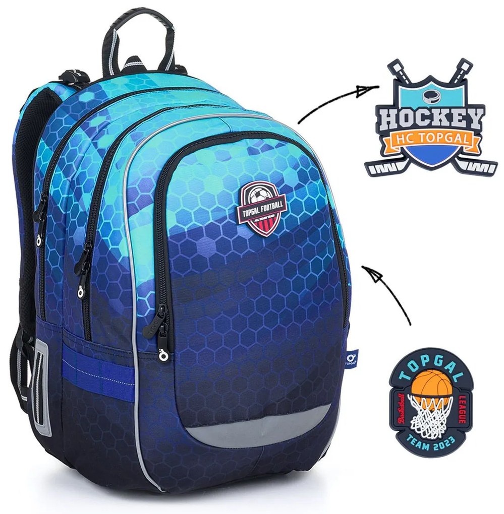 Zaino scuola Topgal CODA 24017 B