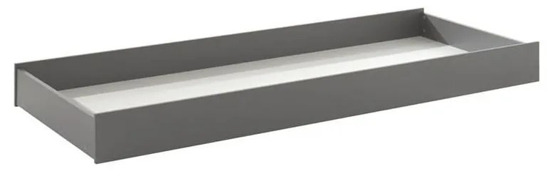 Cassetto grigio sotto il letto per bambini 90x200 cm London - Vipack