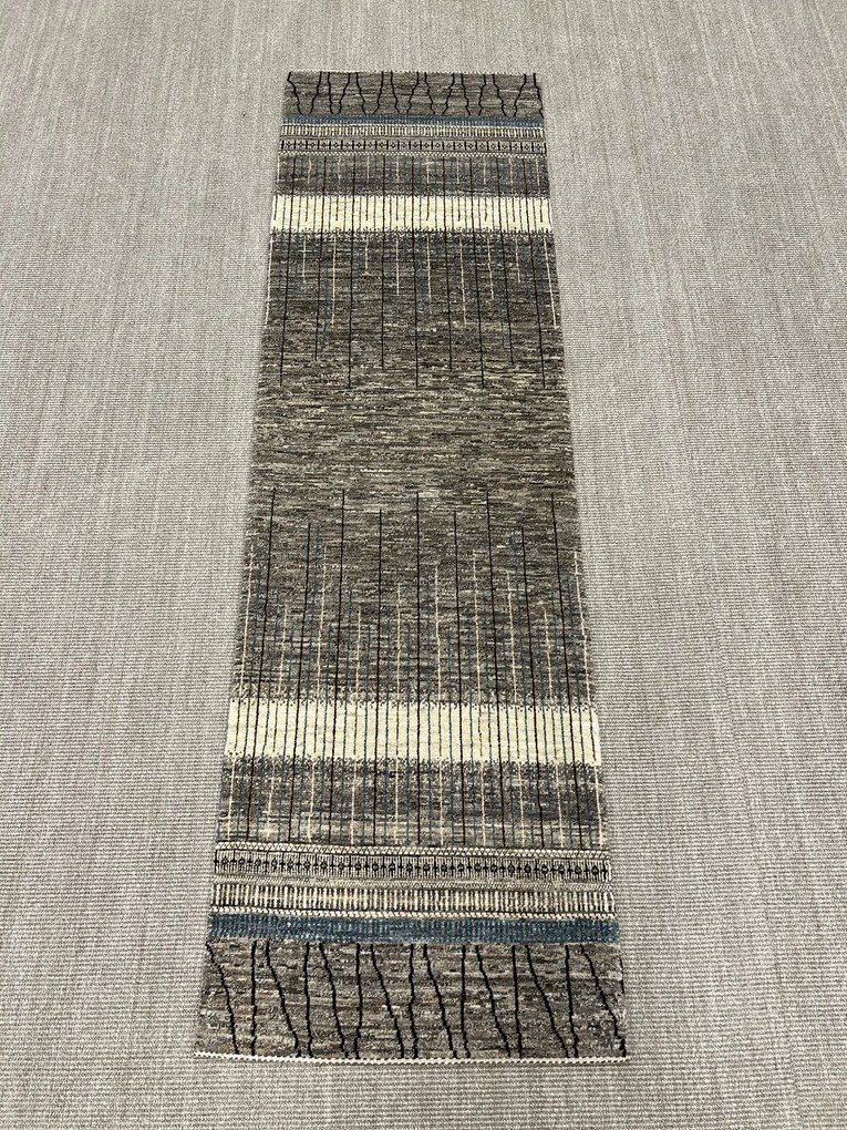 Loribaft Tappeto persiano 250x70 Marrone (Iran) Annodato A Mano