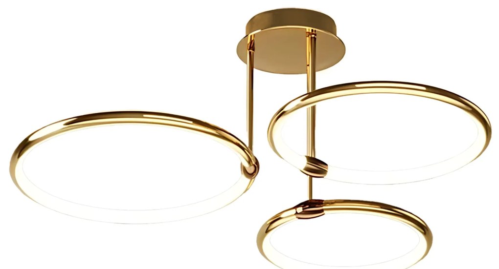 Lampada da soffitto G122-3C GOLD LED