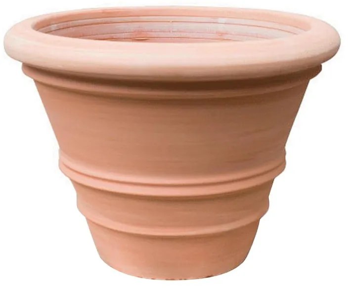 Vaso per piante e fiori Liscio in terracotta H 41 cm Ø 50 cm