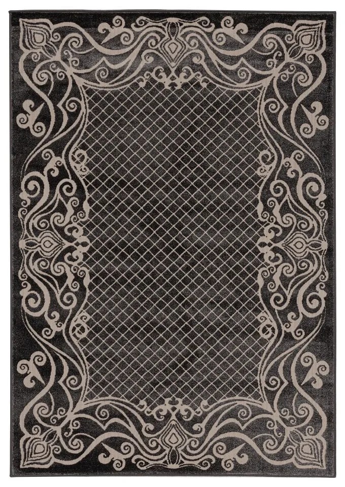 Tappeto grigio scuro 160x230 cm Soft - FD