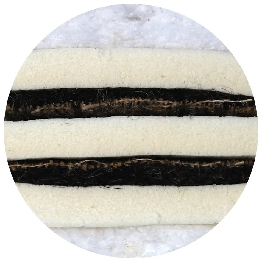 Materasso futon bianco morbido 200x200 cm Triple latex - Karup Design