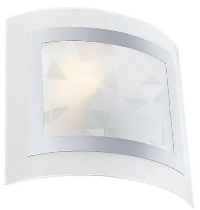 Redo 05-827 - Applique da parete SPECTRE 1xE27/42W/230V cromo lucido/bianco