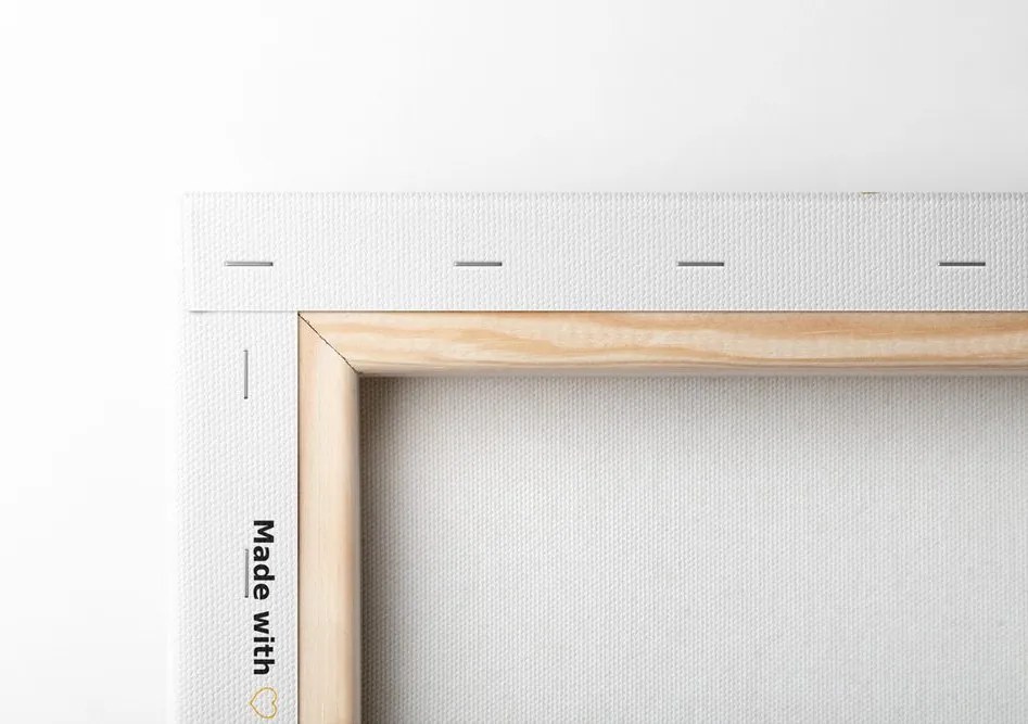 Quadro su tela – Leone infuocato