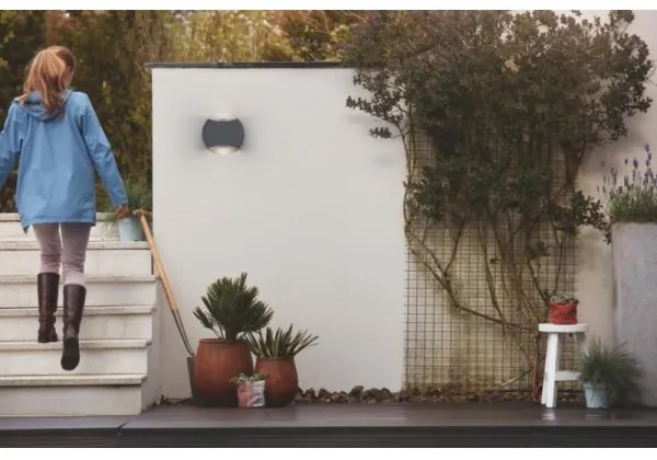 Philips 17338/93/PN - Applique da esterno MYGARDEN LIMESTONE 2xGU10/5W