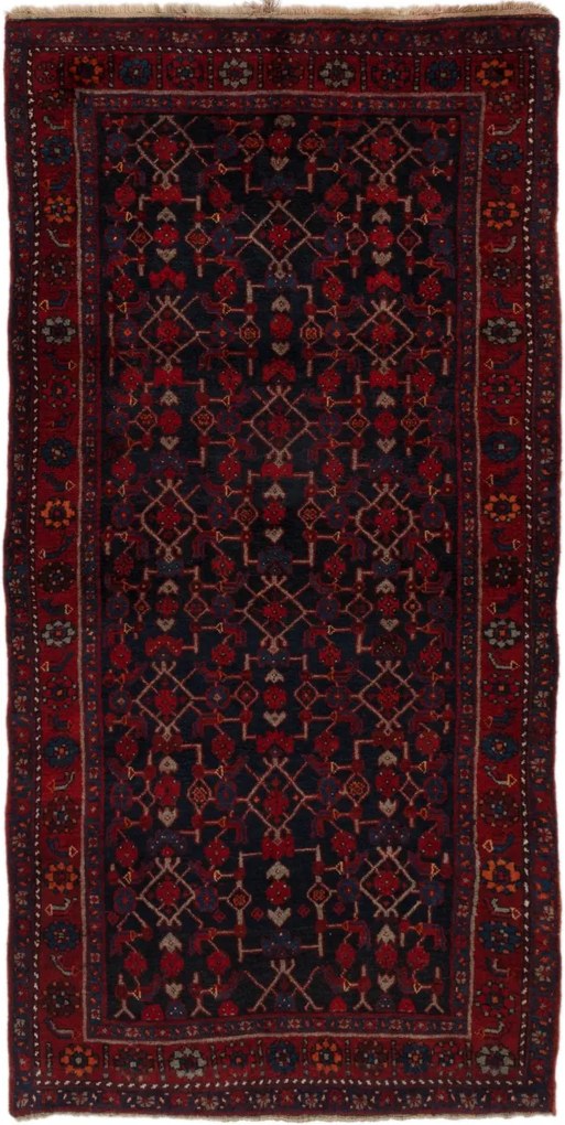 Kurdi Tappeto persiano 250x120 (Iran) Annodato A Mano