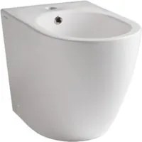 Bidet filomuro con apertura posteriore Althea modello Cover Rimless 56x36 cm