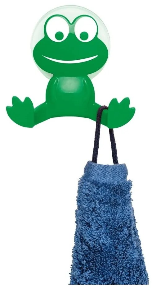 Gancio da parete verde Frog - Wenko