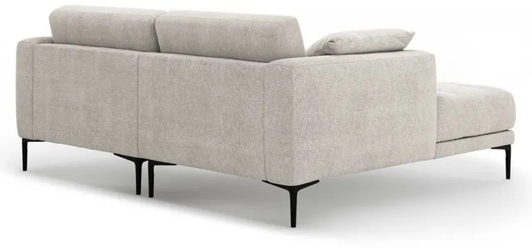 Divano angolare beige (con penisola a sinistra/con chaise lounge) Bemy – Micadoni