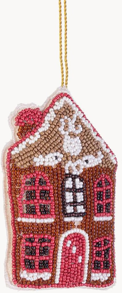 Set di 6 addobbi di Natale in feltro Hut