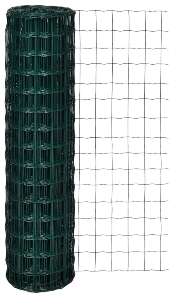 Recinzione Europea İn Acciaio 25 X 1,5 M Verde /
