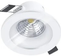 Faretto Ad Incasso Moderno Salabate In Alluminio Bianco Led Integrato 6W 4000K