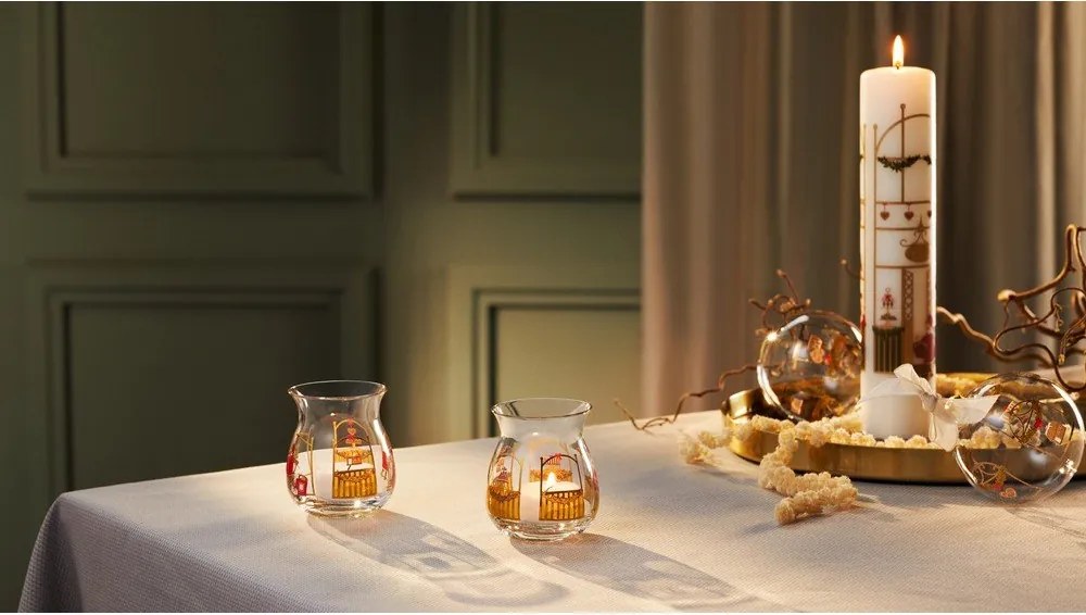 Pallina di Natale in vetro soffiata a mano ø 8 cm Annual Christmas Bauble – Holmegaard