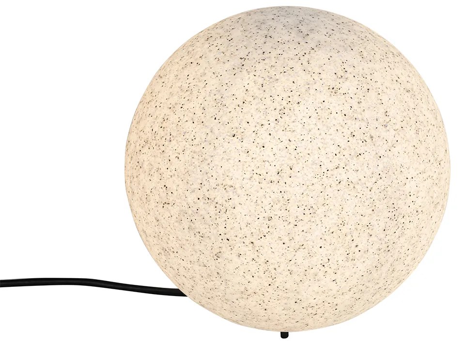 Lampada da esterno moderna grigia 25 cm IP65 - Nura