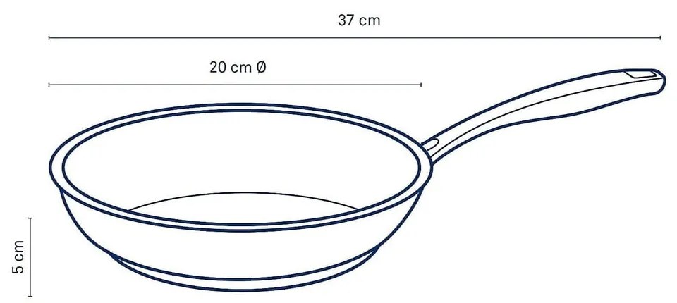 Padella in acciaio inox, ø 20 cm Flavoria - Kela